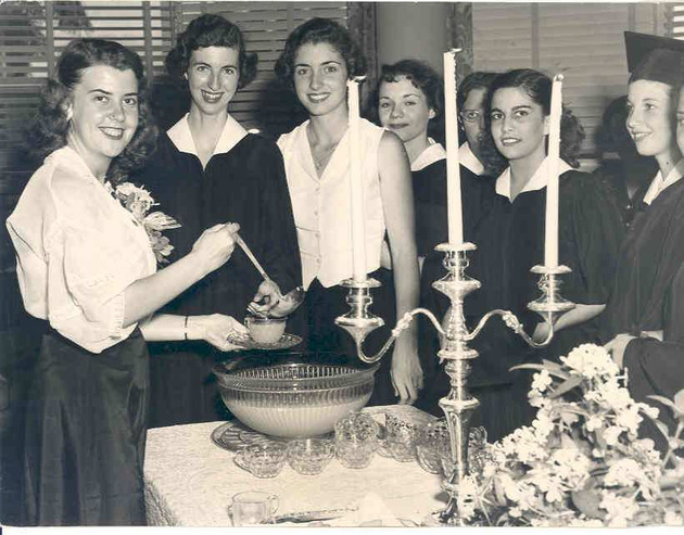 Freshman welcome party, 1959